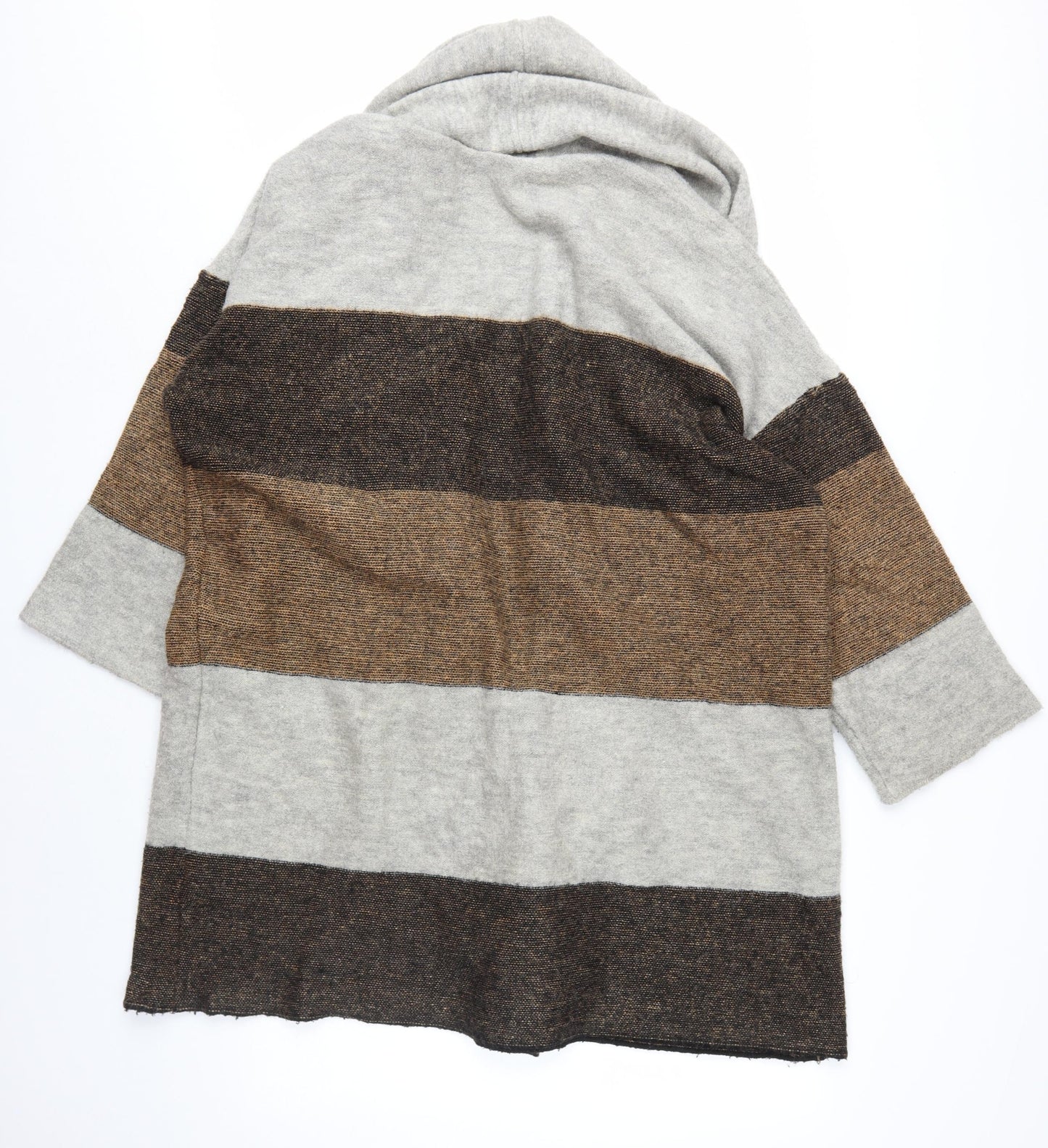 Marks & Spencer Women's Brown Striped Cardigan S