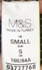 Marks & Spencer Women's Brown Striped Cardigan S