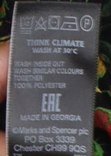 Marks and Spencer Women's Multicoloured Floral Blouse Size 20