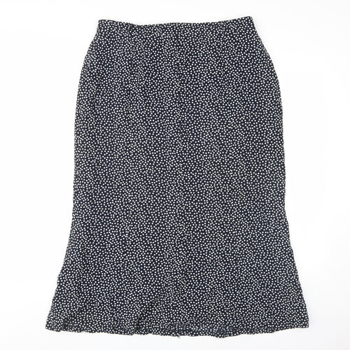 Frankenwälder Women's Black Polka Dot Pencil Skirt Size 14