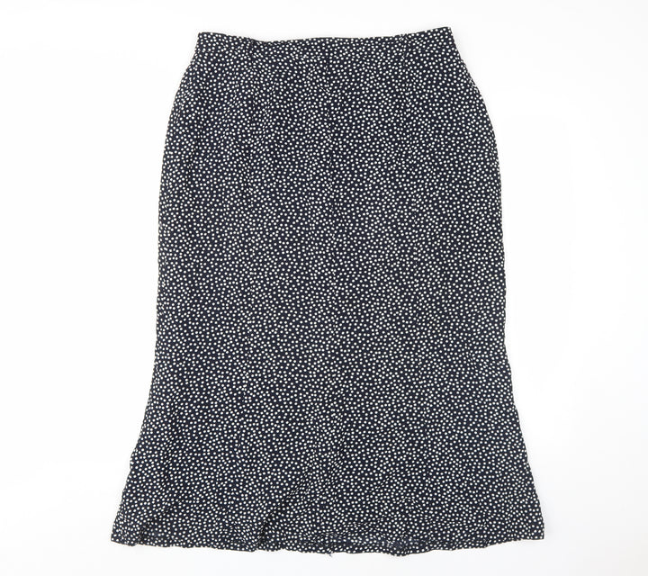 Frankenwälder Women's Black Polka Dot Pencil Skirt Size 14