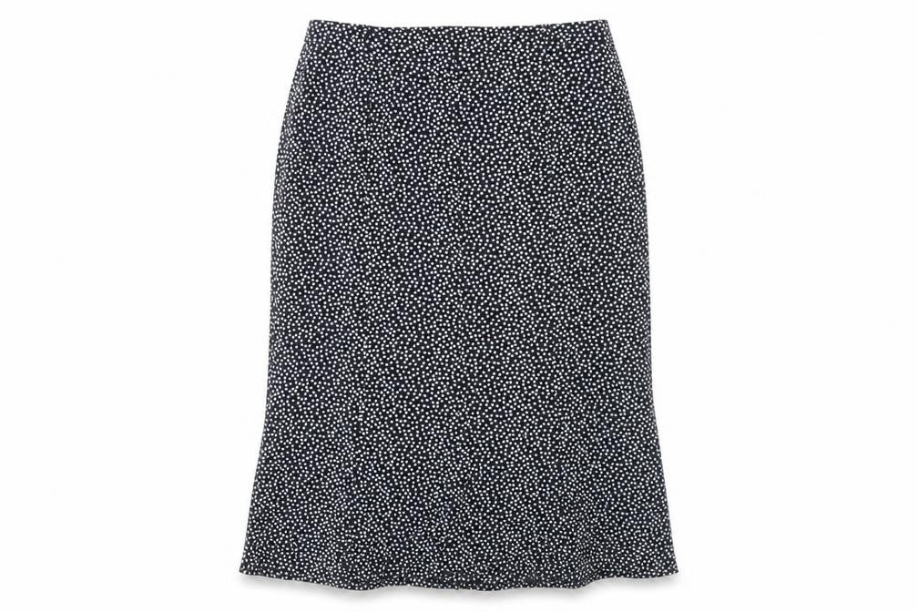Frankenwälder Women's Black Polka Dot Pencil Skirt Size 14