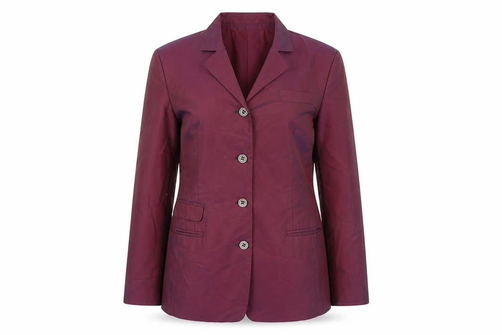 Front view of Vitamina Buenos Aires Women's Purple Blazer S