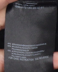 Mexx Women's Black Open Knit Cardigan L