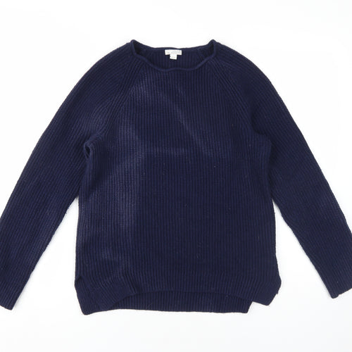 Gap Boys' XL Blue Chunky Knit Pullover Jumper
