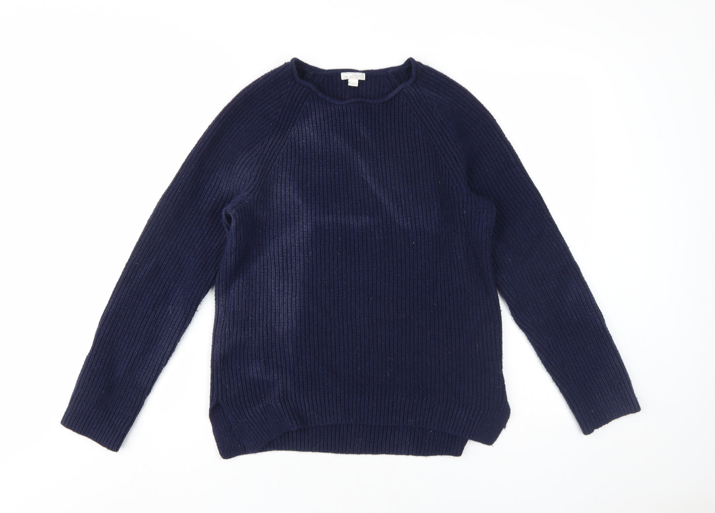 Gap Boys' XL Blue Chunky Knit Pullover Jumper