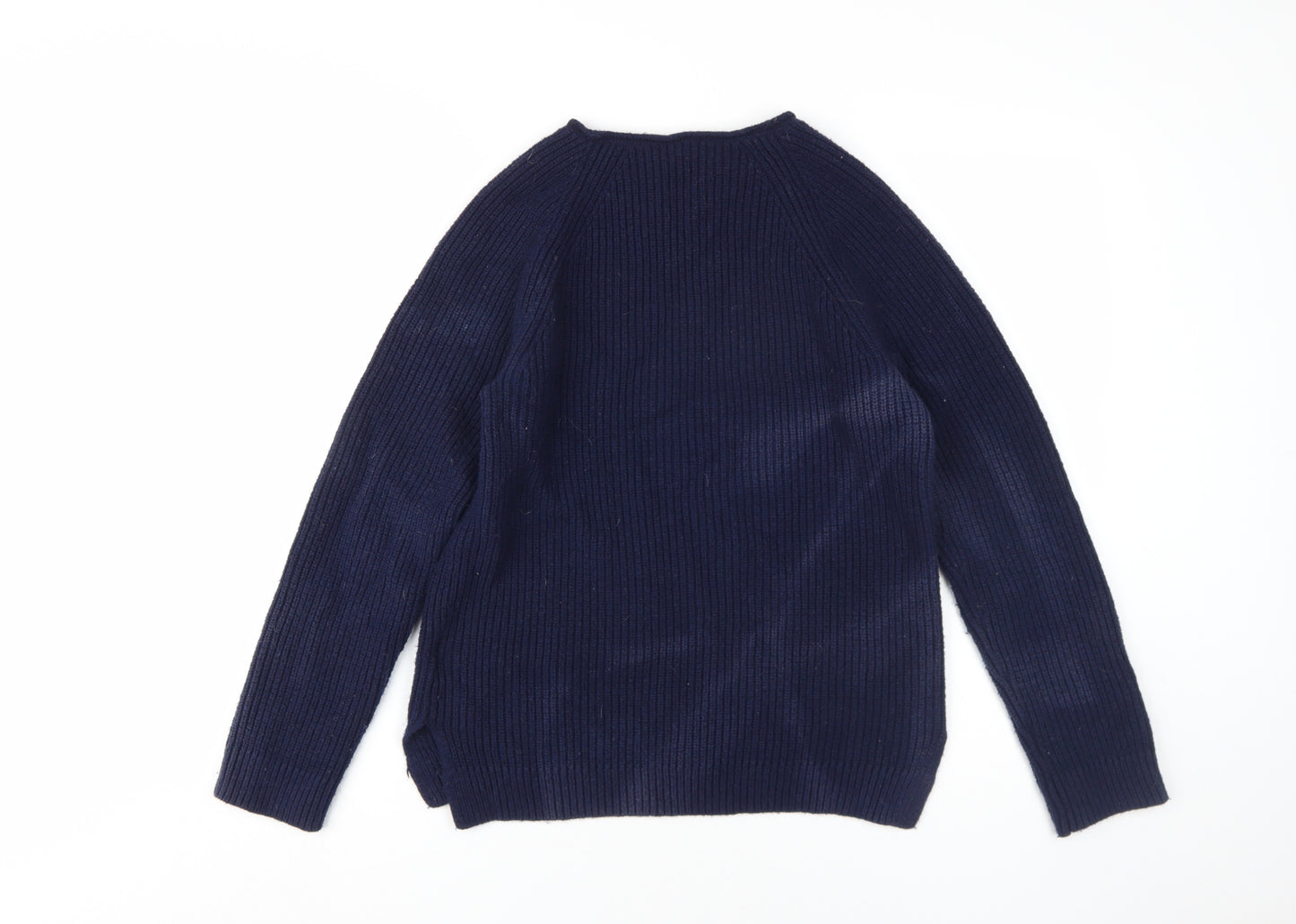 Gap Boys' XL Blue Chunky Knit Pullover Jumper