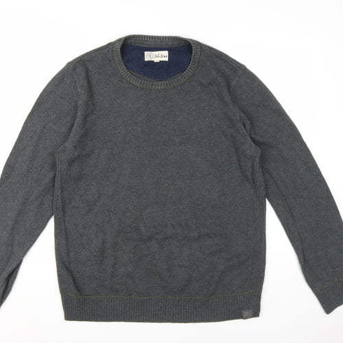 Fat Face Men's Grey Pullover Jumper M