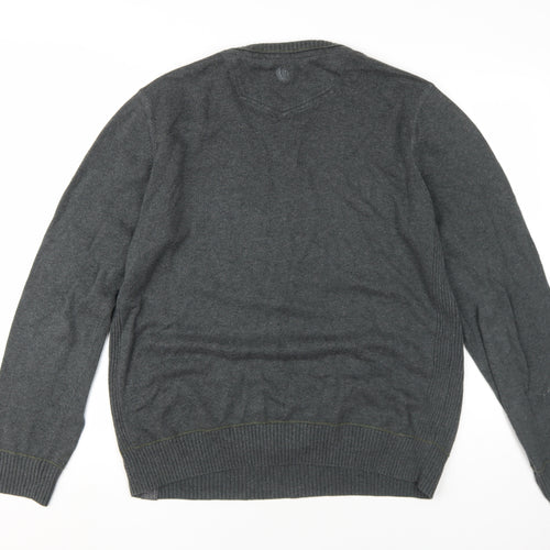 Fat Face Men's Grey Pullover Jumper M