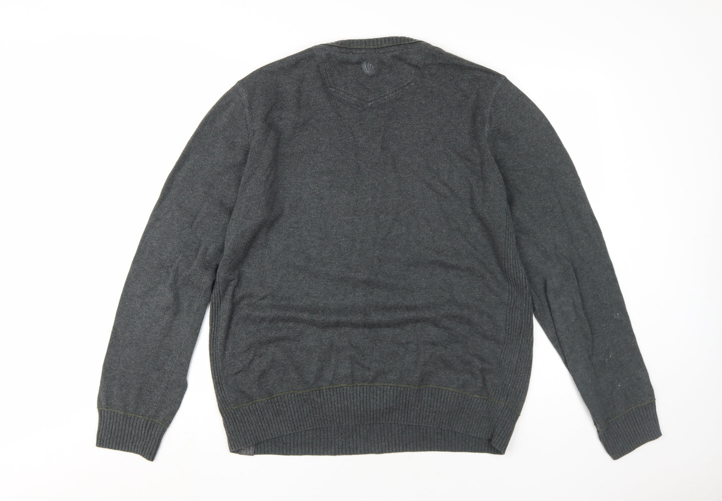 Fat Face Men's Grey Pullover Jumper M