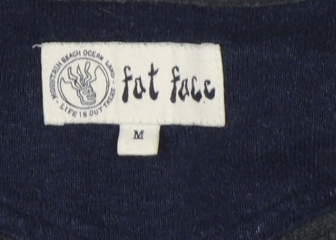 Fat Face Men's Grey Pullover Jumper M
