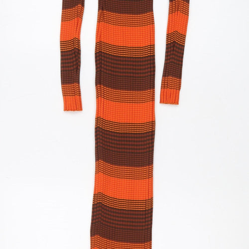 Boohoo Women’s Multicoloured Midi Bodycon Dress
