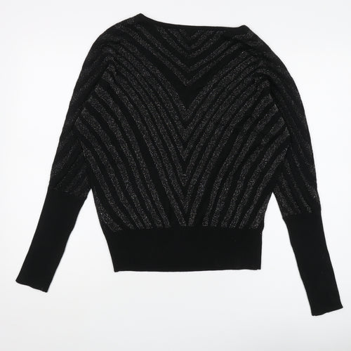 QED London Women's Black Pullover Jumper, Size M