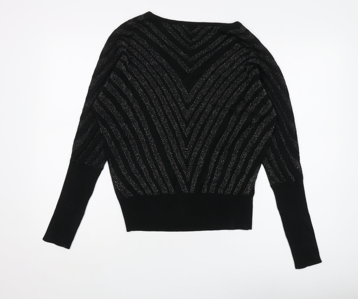 QED London Women's Black Pullover Jumper, Size M