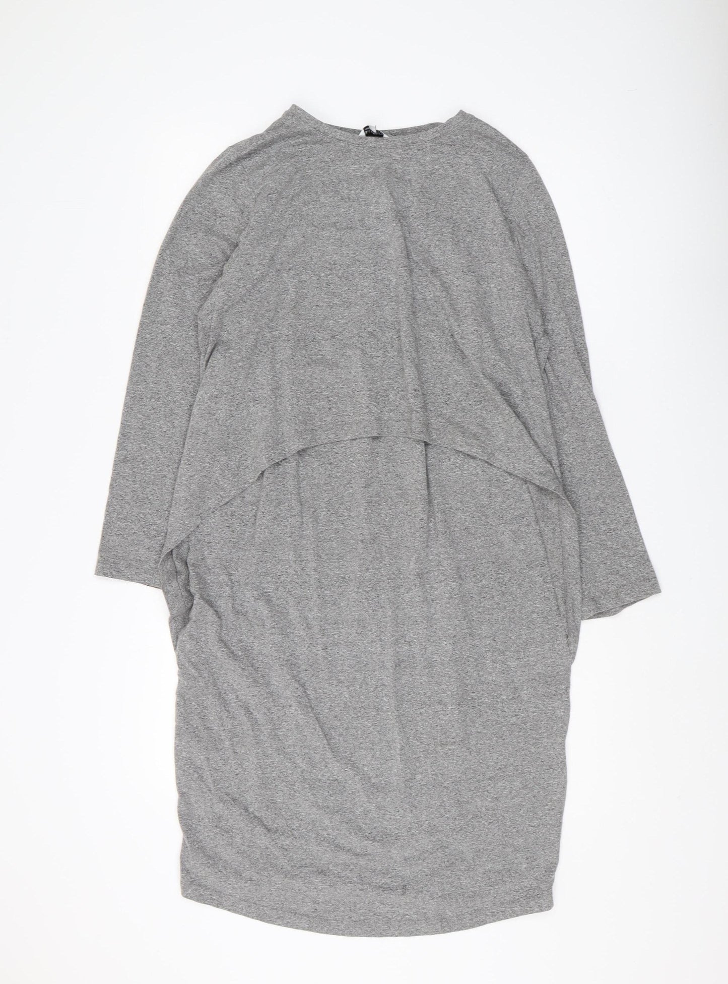 Blooming Marvellous Women's Grey Crew Neck Dress 14