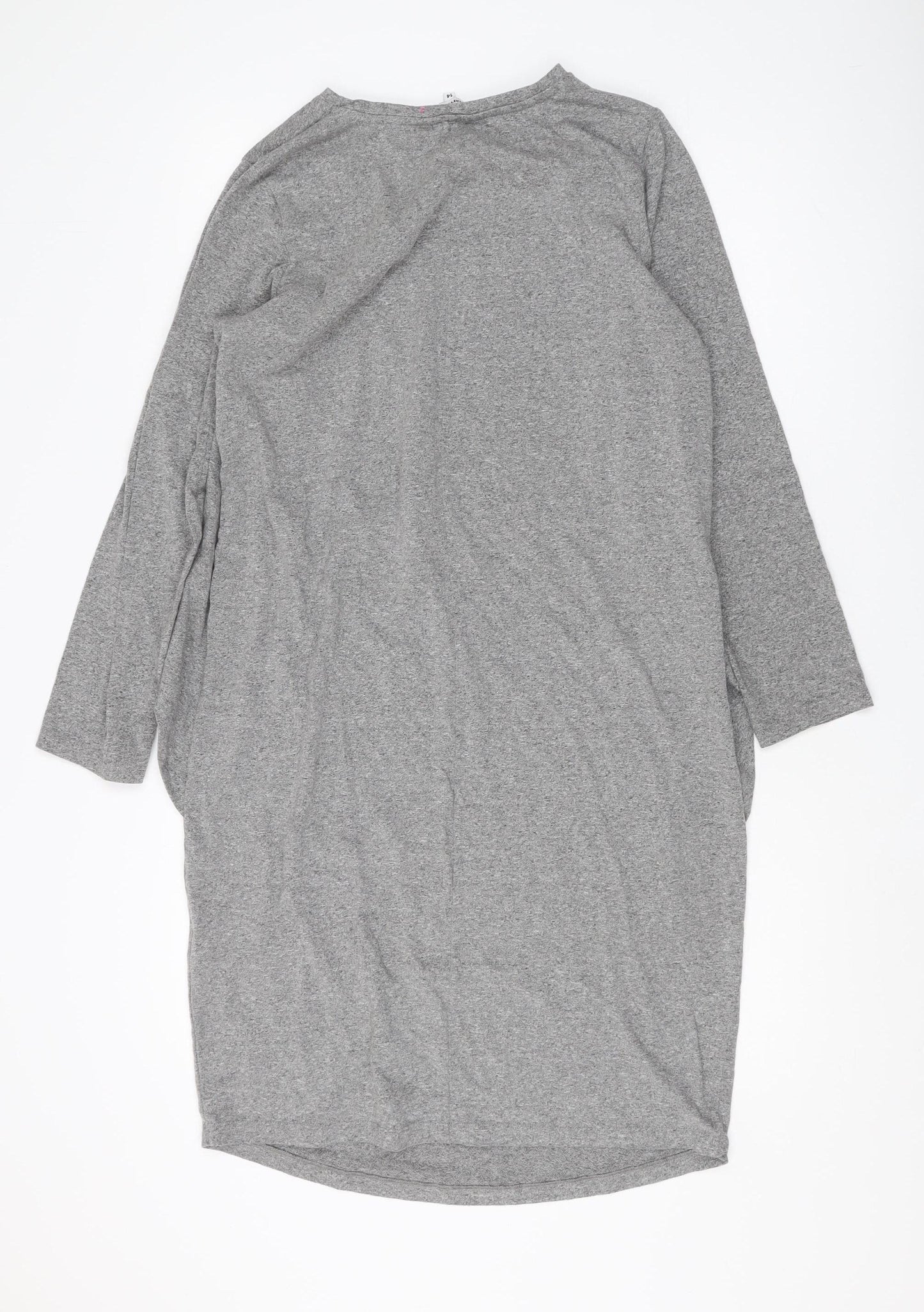 Blooming Marvellous Women's Grey Crew Neck Dress 14