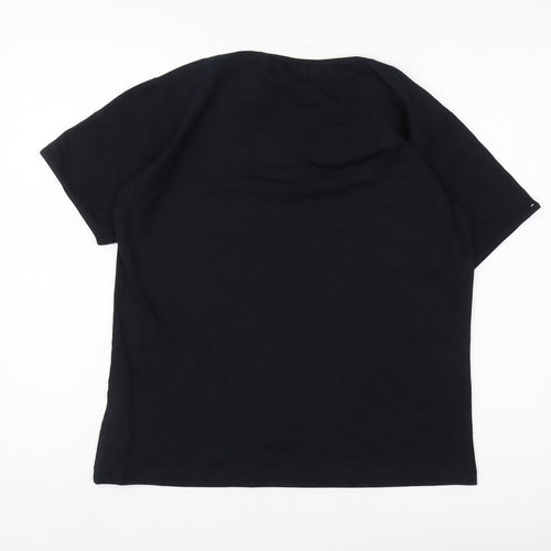 Rebrinde Unisex Black XL Basic T-Shirt