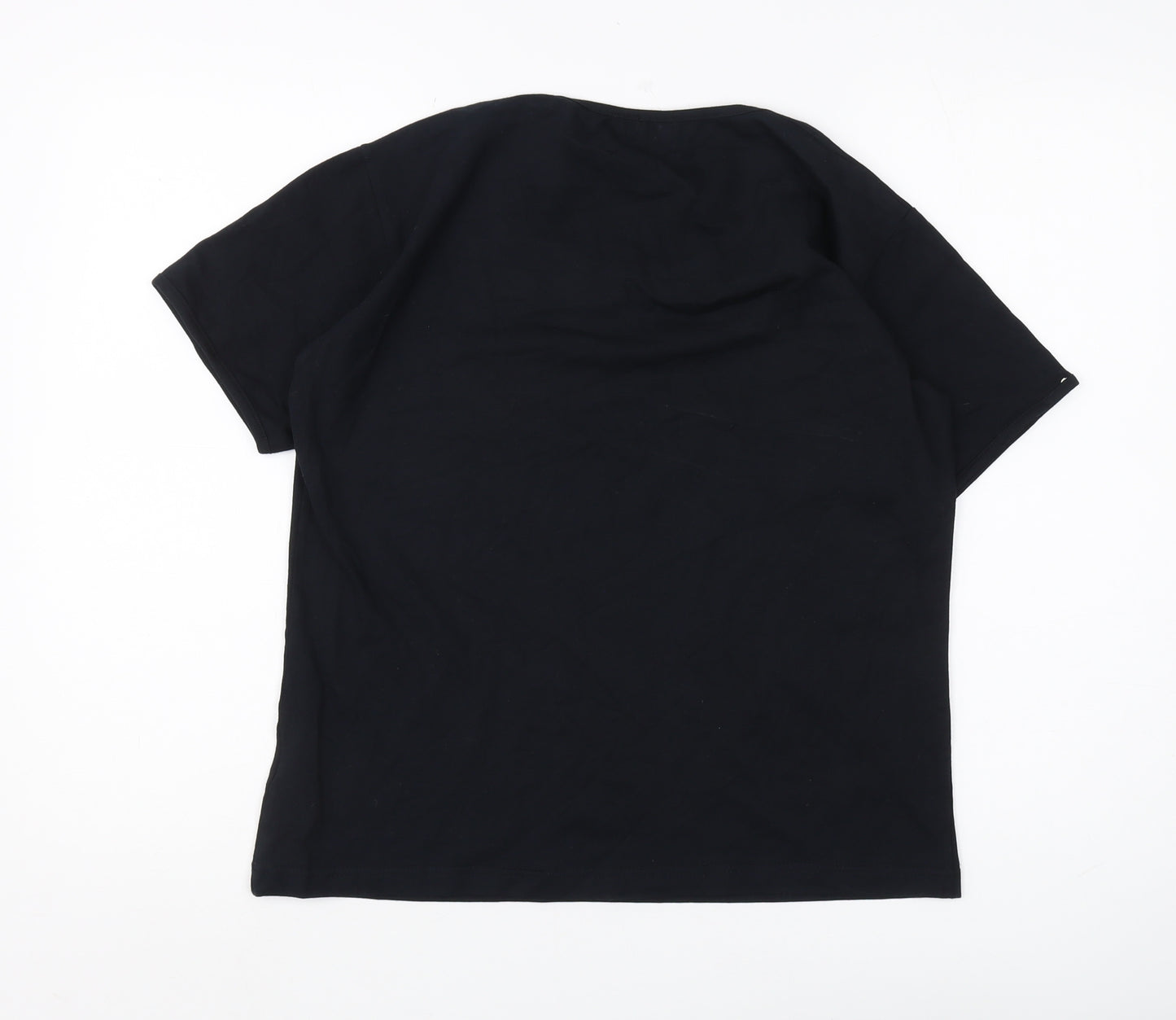 Rebrinde Unisex Black XL Basic T-Shirt