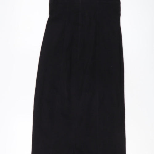 Boules Women's Black Midi Sheath Dress - Size 8