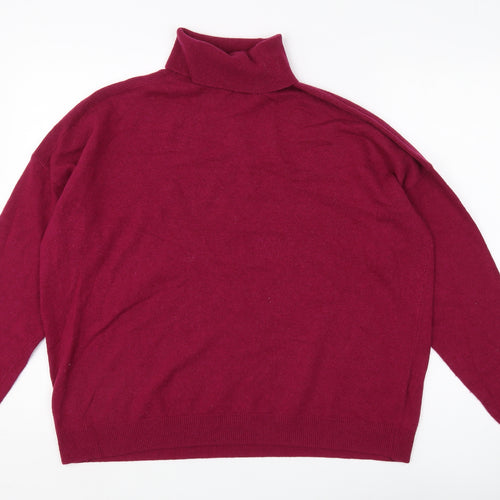 John Lewis Women's Red Pullover Jumper Size 16