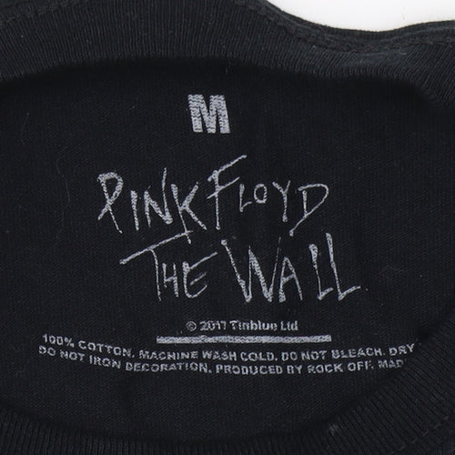 Pink Floyd Black Men's M Graphic Band T-Shirt