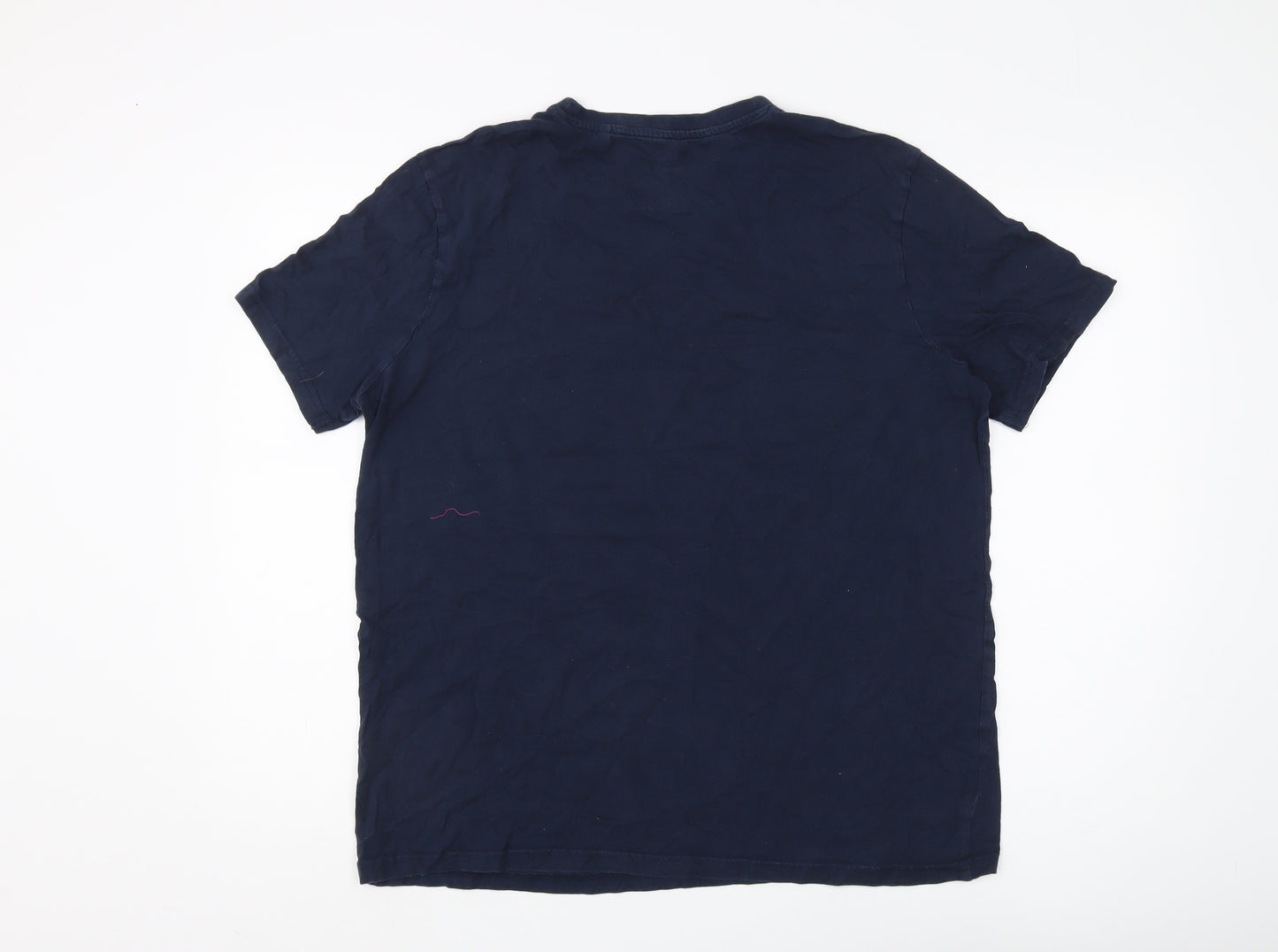 Volkswagen Men's Blue Beach T-Shirt, Large