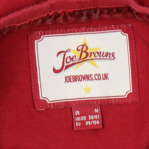 Joe Browns Men's Red Graphic Music Festival T-Shirt M