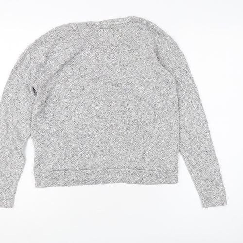Superdry Women's Grey Sweater, Crew Neck, Size S