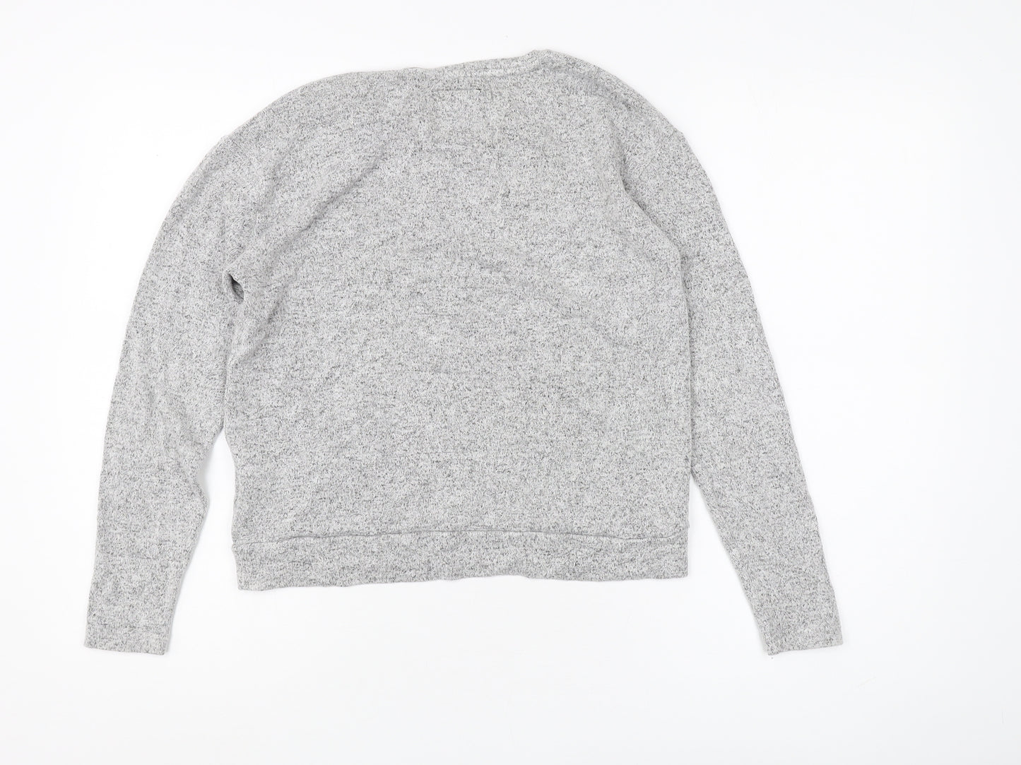 Superdry Women's Grey Sweater, Crew Neck, Size S