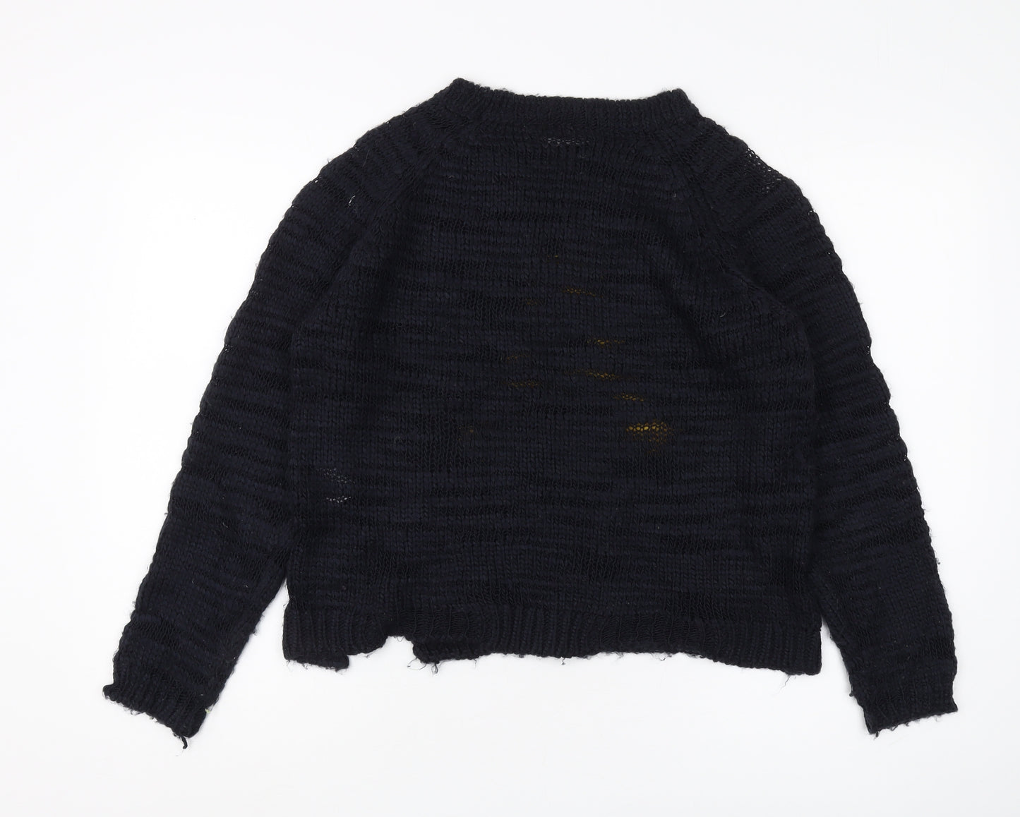 Brave Soul Women's Black Pullover Jumper Size 12