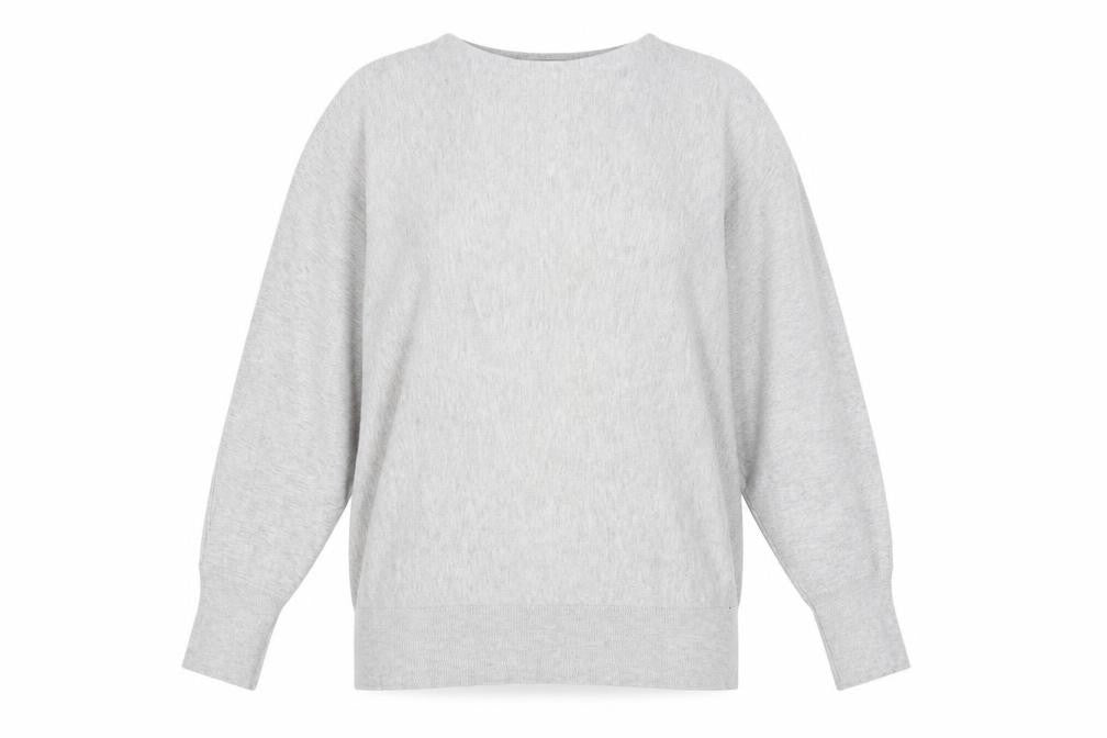 Front view of RJR.John Rocha Women's Grey Cardigan, size 18