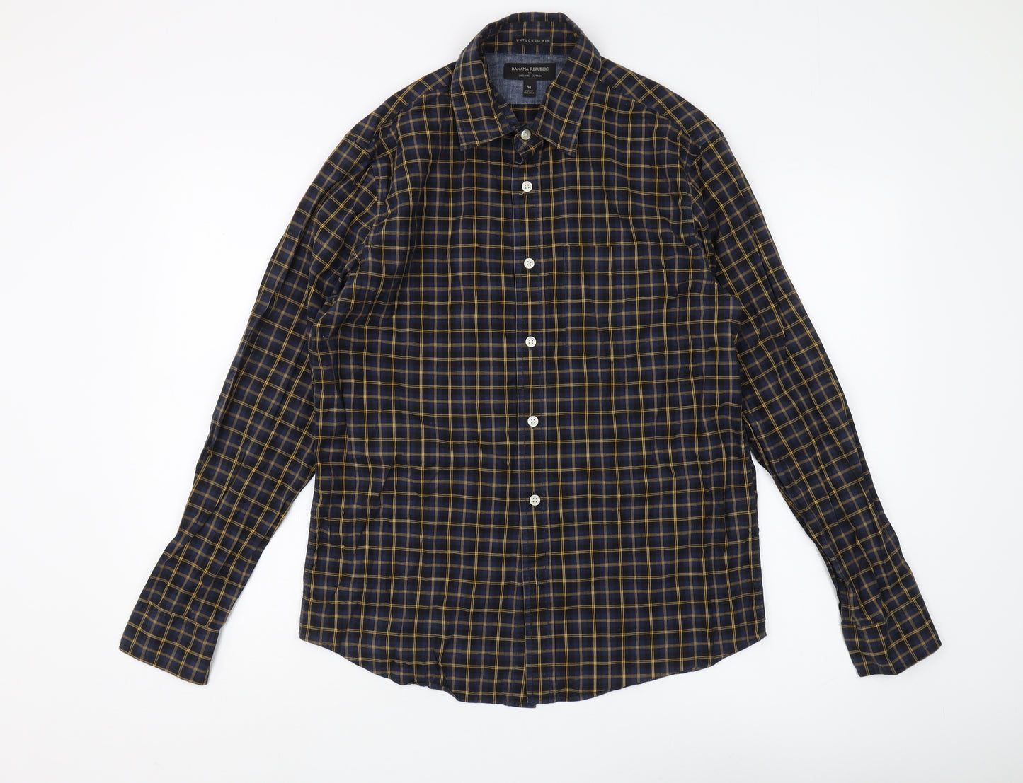 Banana Republic Men's Check Shirt M Multicoloured