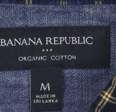 Banana Republic Men's Check Shirt M Multicoloured