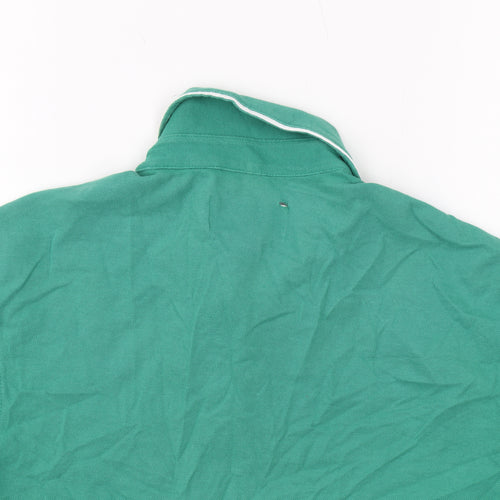 Original Penguin Men's Green Polo Shirt - Size S