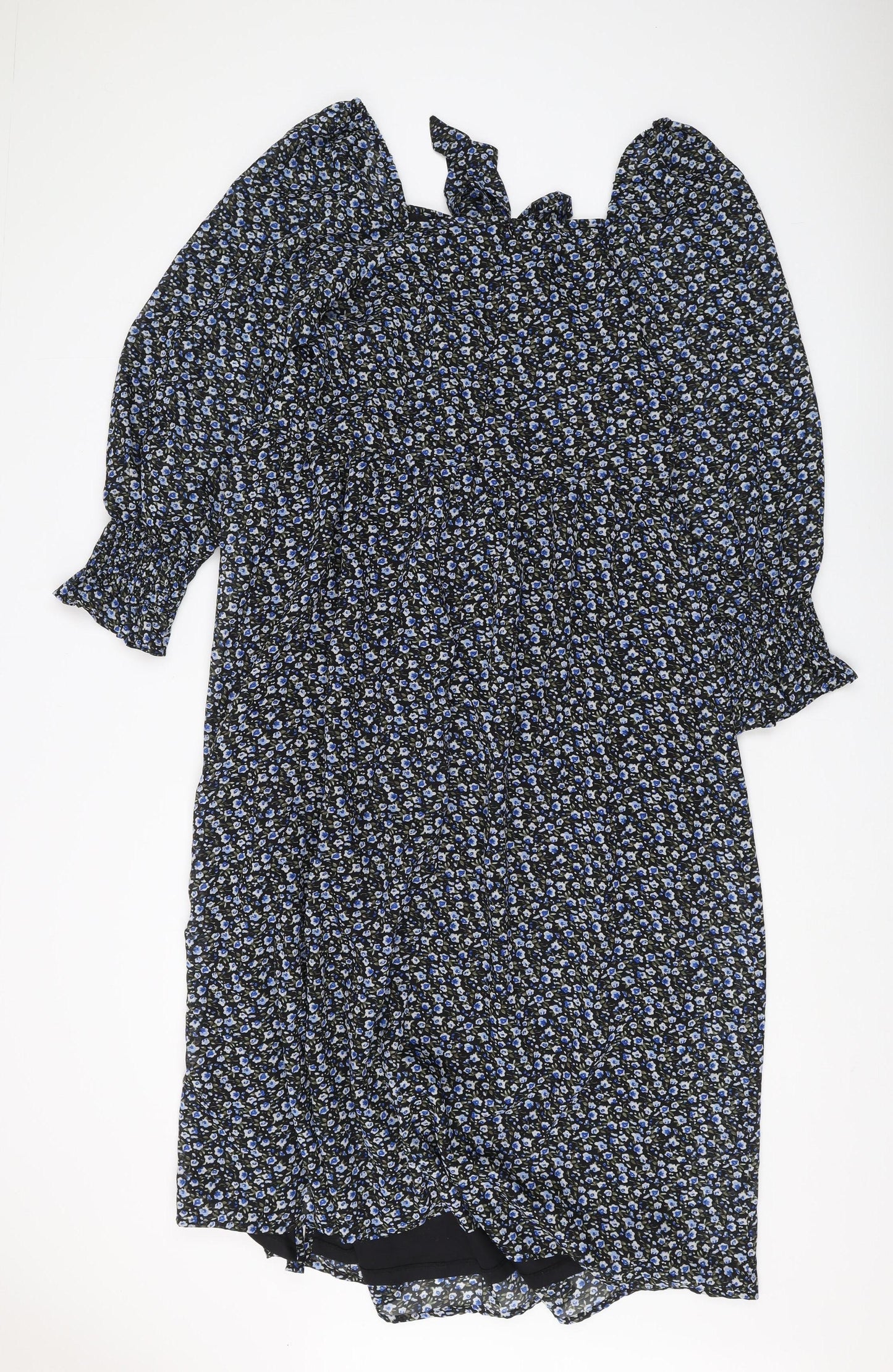 Violet Romance Women's Floral A-Line Dress Size 14