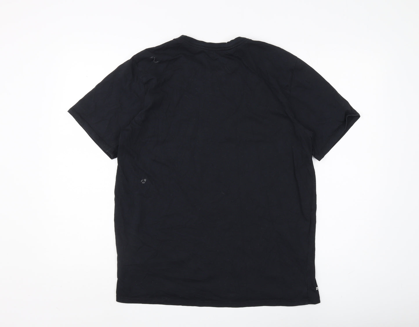Nike Men's L Black Athletic Fit Dri-FIT T-Shirt