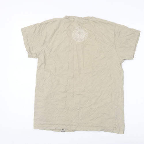 Trespass Men's Beige Medium Cotton T-Shirt