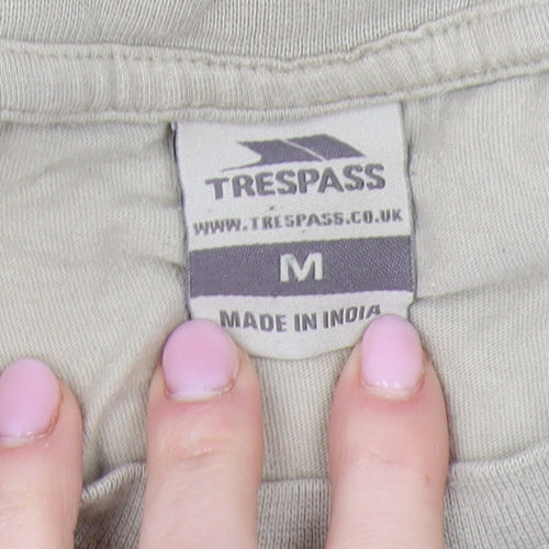 Trespass Men's Beige Medium Cotton T-Shirt