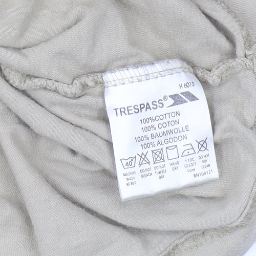 Trespass Men's Beige Medium Cotton T-Shirt