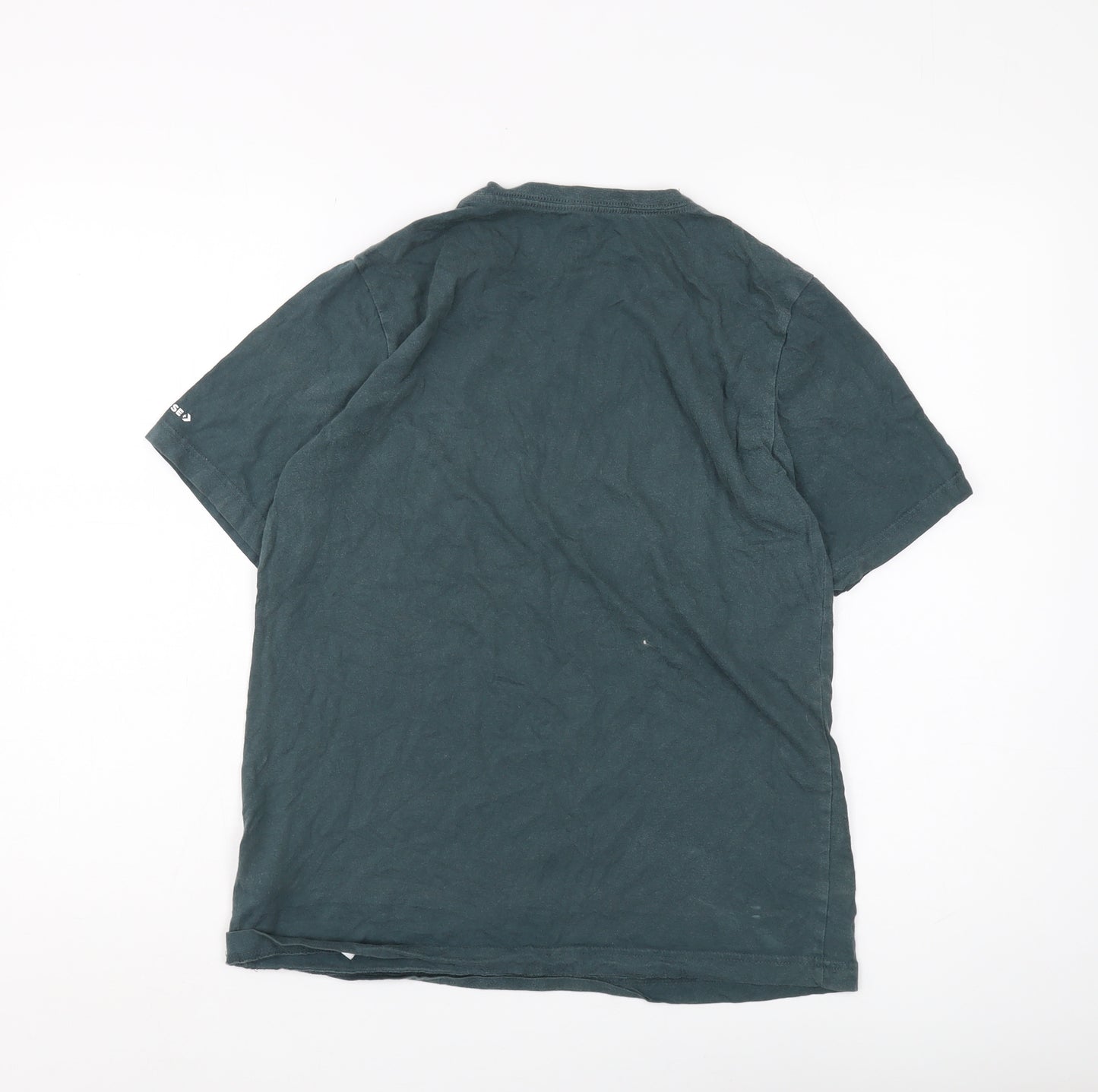 Converse Boys Green Graphic T-Shirt, XL, Casual Logo Style