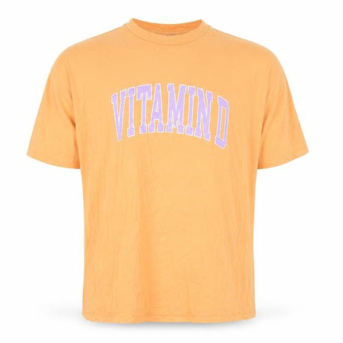 ASOS Unisex Orange Cotton Relaxed T-Shirt Size 16