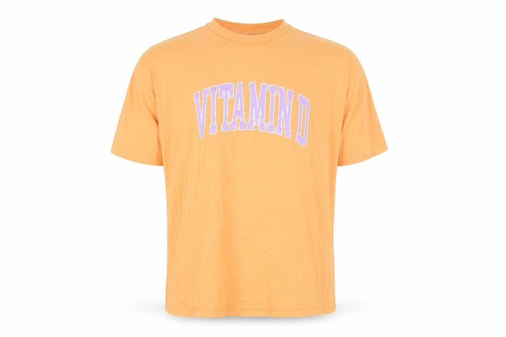 ASOS Unisex Orange Cotton Relaxed T-Shirt Size 16