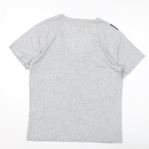 Paul & Joe Women's Grey Graphic T-Shirt, M, Casual Style