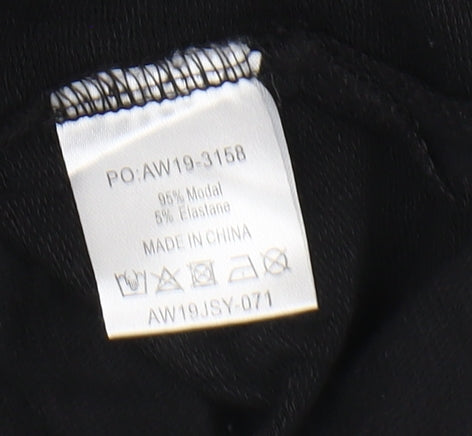 Hush Women’s Black XL 3/4 Sleeve Top