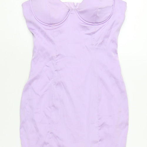 Love & Other Things Women's Purple Bodycon Dress, Size S
