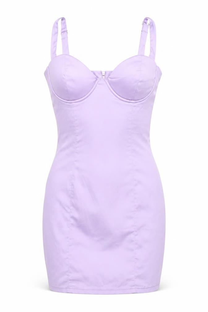 Love & Other Things Women's Purple Bodycon Dress, Size S