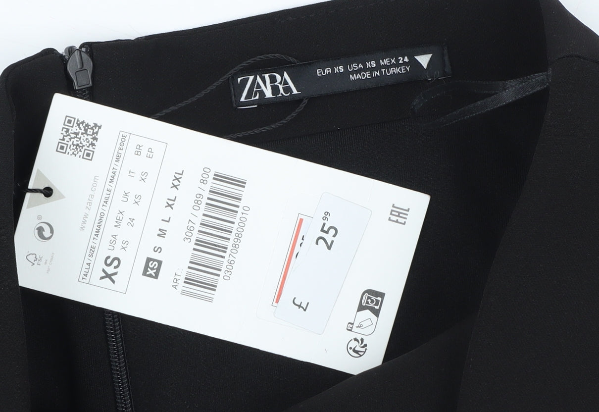 Zara Women’s Black Strapless Camisole XS