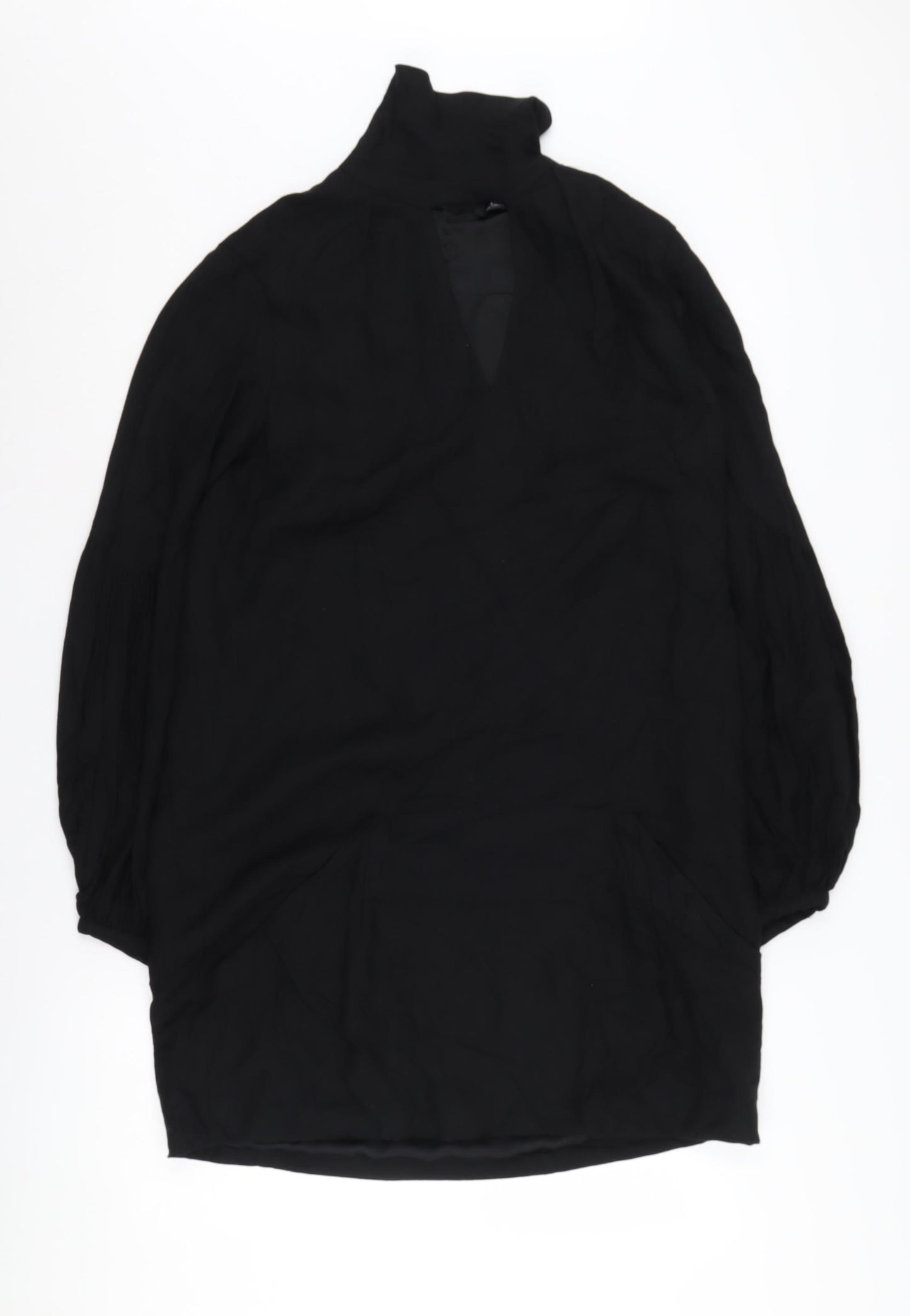 Zara Women's Black Shift Dress Size S