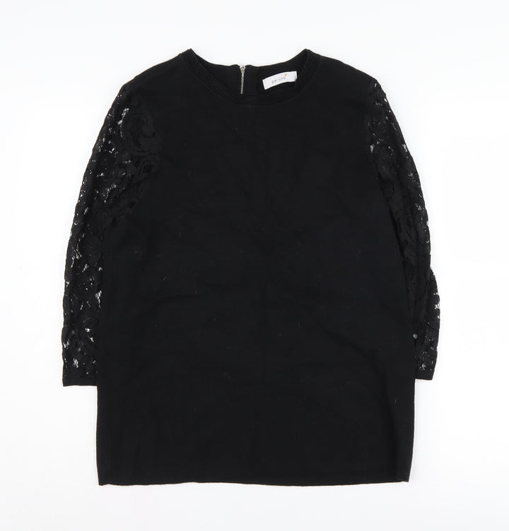 Marks and Spencer Women's Black Pullover Jumper Size 14