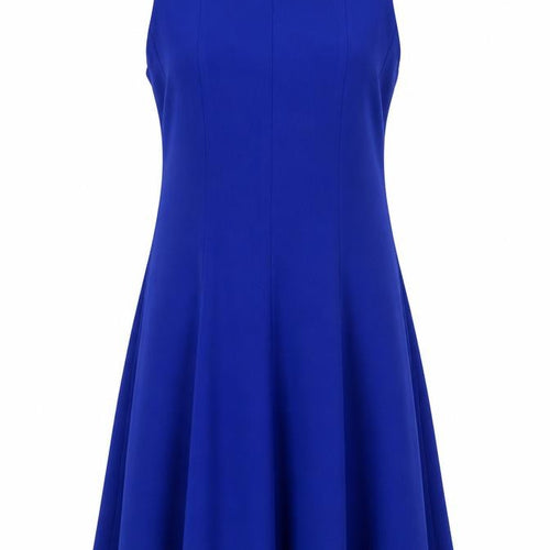 Dorothy Perkins Women's Blue A-Line Sleeveless Dress